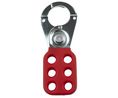 Safety Hasp Lockout PVC Coated, Steel, Red